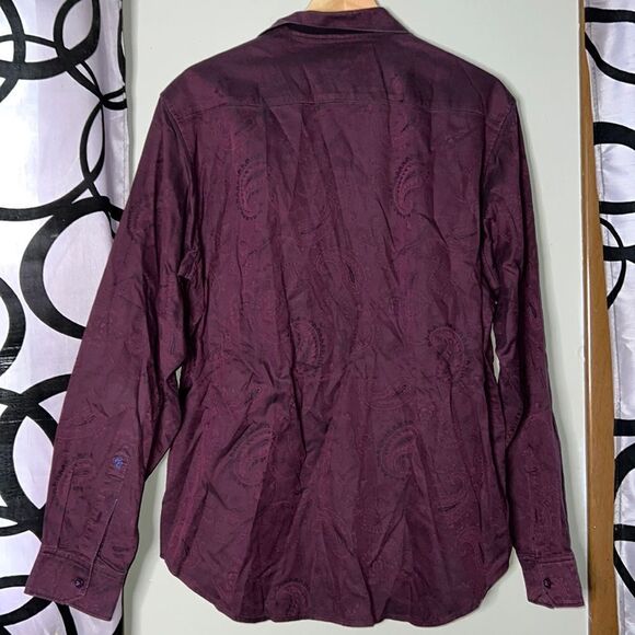 Robert Graham Men's Classic Fit Woven Shirt Medium - Picture 7 of 11